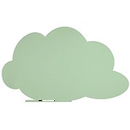ROCADA Skin Shape Cloud 6451-6019, frameless, cloud shape, 150 x 100 cm, pastel green RAL 6019 - Magnetic Board