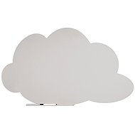 ROCADA Skin Shape Cloud 6451-7035, frameless, cloud shape, 150 x 100 cm, light grey RAL 7035 - Magnetic Board