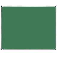 ROCADA 6507GRCH, aluminium frame, 150 x 120 cm, enamelled, green, for chalk writing - Magnetic Board