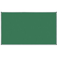 ROCADA 6511GRCH, aluminium frame, 200 x 120 cm, enamelled, green, for chalk writing - Magnetic Board
