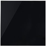 ROCADA 6703-15, glass, frameless, 100 x 100 cm, black - Magnetic Board
