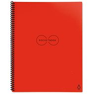 Rocketbook Everlast Letter A4 SMART Notepad, Red - Notepad