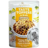 Applaws kapsička Dog Taste Toppers Vývar Kuracie s quinoou 85 g - Kapsička pre psov