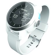 Cookoo Watch Silver on White - Smart Watch