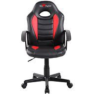 Red Fighter C5, Black and Red - Children’s Desk Chair