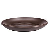 Plastkon Harmonie miska pod květináč hnědá - Plant Saucer