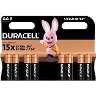 Duracell Basic AA 8pcs - Disposable Battery