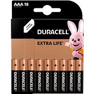 Duracell Basic Alkaline Batterie AAA - 18 Stück - Einwegbatterie