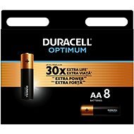 DURACELL Optimum alkaline AA 8 pcs - Disposable Battery