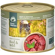 Pure Nature Cat Adult konzerva Hovězí a Zvěřina 200g - Canned Food for Cats