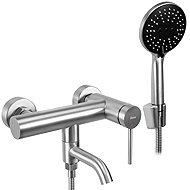 REA CLIF bathroom mixer, matt, brushed nickel (REA-B6874) - Tap