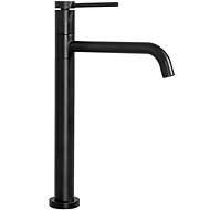 REA Basin mixer Lugano black high (REA-B5001) - Tap