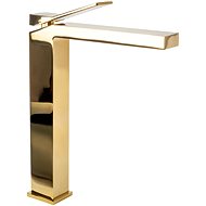 REA High basin mixer Duet gold (REA-B4415) - Tap