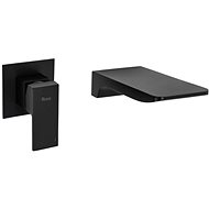 REA Undermount basin mixer Mason black (REA-B0690) - Tap