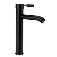 REA High basin mixer Graf black (REA-B8665) - Tap