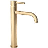 REA High basin mixer Lungo gold brushed (REA-B4526) - Tap