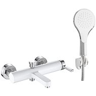 REA Bathtub Faucet with Accessories Polo White/Chrome (REA-B9943) - Tap