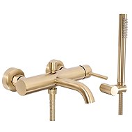 REA Bathtub mixer Lungo gold brushed (REA-B8010) - Tap
