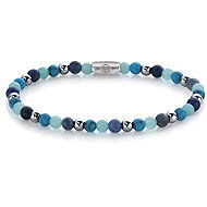 Rebel & Rose Women's Bracelet Blue Summer Vibes 4 mm RR-40054-S-XS - Bracelet
