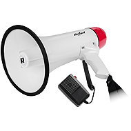 Rebel DH10 battery operated, 20 W, 20 × 14 cm, white - Megaphone