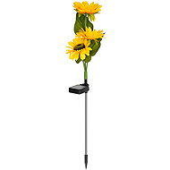 Rebel ZAR0578 Solar garden light sunflower, IP65, 3000 K, 68 cm - Garden Decoration