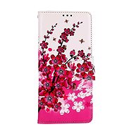 TopQ Pouzdro Motorola Moto G51 5G knížkové Kytičky 95549 - Phone Case