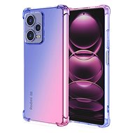 TopQ Kryt Xiaomi Redmi Note 12 Pro+ 5G Shock duhový modro-růžový 96732 - Phone Cover