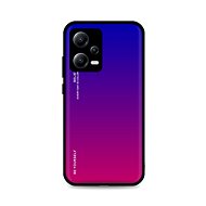 TopQ Kryt LUXURY Xiaomi Redmi Note 12 5G pevný duhový fialový 96498 - Phone Cover