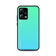 TopQ Kryt LUXURY Xiaomi Redmi Note 12 5G pevný duhový zelený 96497 - Phone Cover