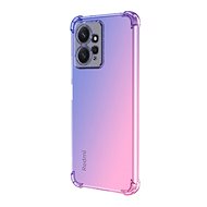 TopQ Kryt Xiaomi Redmi Note 12 Shock duhový modro-růžový 96386 - Phone Cover