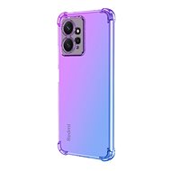 TopQ Kryt Xiaomi Redmi Note 12 Shock duhový fialovo-modrý 96383 - Phone Cover