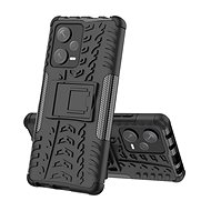 TopQ Cover Xiaomi Redmi Note 12 Pro+ 5G ultra durable black 96757 - Phone Cover