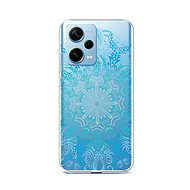 TopQ Kryt Xiaomi Redmi Note 12 Pro+ 5G Blue Mandala 96597 - Phone Cover
