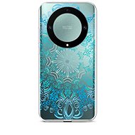 TopQ Kryt Honor Magic5 Lite 5G Blue Mandala 95734 - Phone Cover