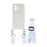 TopQ Kryt Xiaomi Redmi Note 12 Elegance krémový se šňůrkou 96453 - Phone Cover