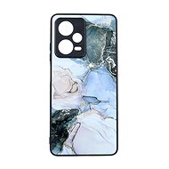 TopQ Kryt Marble Xiaomi Redmi Note 12 Pro+ 5G pevný Smoky Color 97584 - Phone Cover