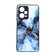 TopQ Kryt Marble Xiaomi Redmi Note 12 Pro 5G pevný Smoky Blue 97577 - Phone Cover