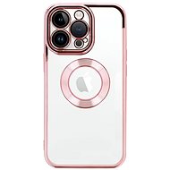 TopQ Kryt iPhone 14 Pro Beauty Clear růžový 98577 - Phone Cover