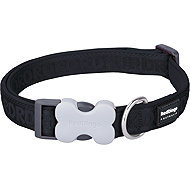 Red Dingo padded collar L - black - 20 mm × 41-68 cm - Dog Collar