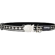 Red Dingo 12 mm reflexní, Fish Black - Cat Collar