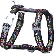 Red Dingo Gurtzeug Squiggles Black 15 mm × 36-54 cm - Gurtzeug