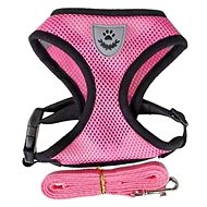 REFLEX Dog collars with leash S - pink - Harness