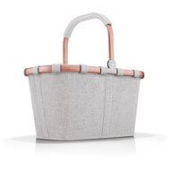 REISENTHEL Carrybag Shopping cart grey with pink frame - Shopping Bag
