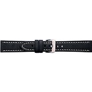 CONDOR Thick Cut Edge Calf black - Watch Strap