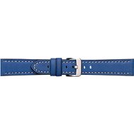 CONDOR Thick Cut Edge Calf blue - Watch Strap