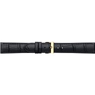 CONDOR Semi Padded Alligator Grain black - Watch Strap