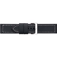 CONDOR Parallel Style Cut Edge Calf black - Watch Strap