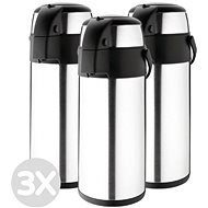Discounted multipack - 3x Olympia thermos with pump 5l - Thermos