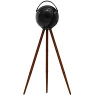 UB+ S2+ Alphorn BT TWS - lesklý černý s hnědým podstavcem - Bluetooth Speaker
