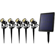 Retlux RGL 119 Solar garden luminaire set 5 × WW - Garden Lighting